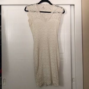 Lush Creme Dress